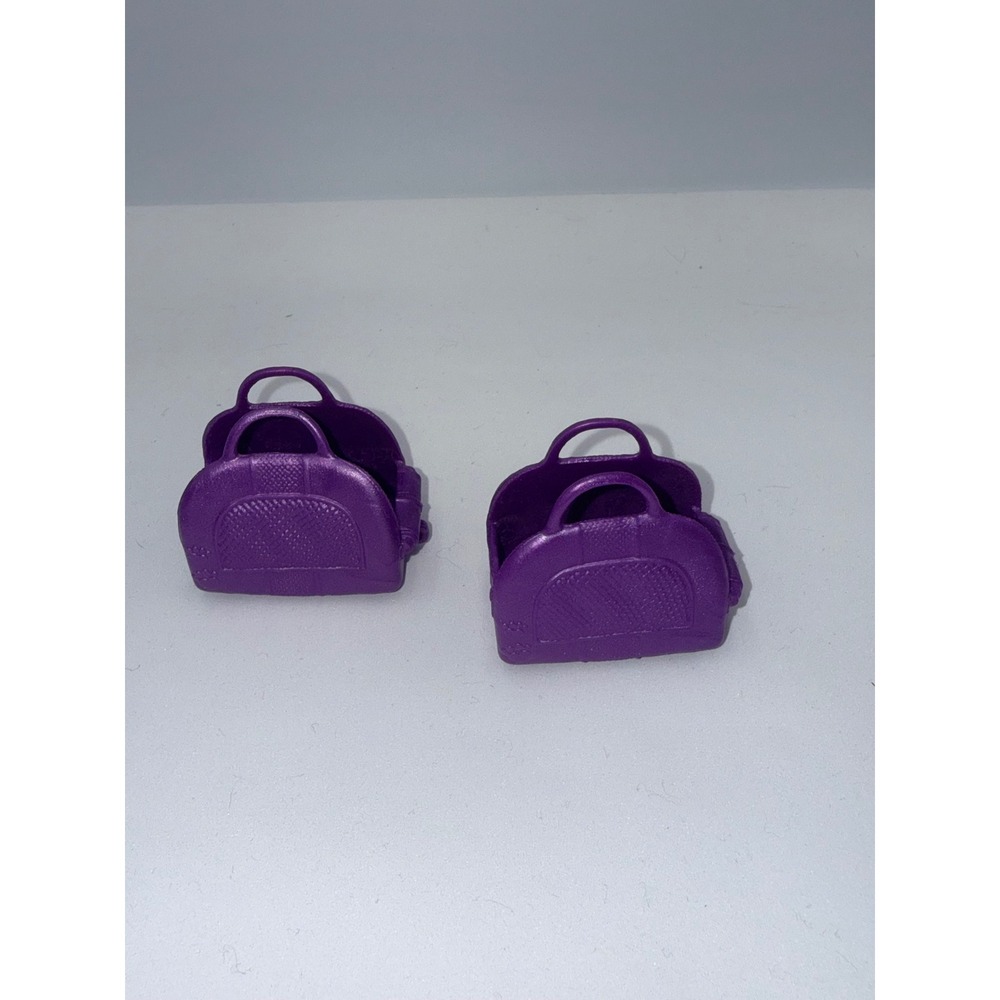 2018 Barbie Chelsea Dreamhouse Adventures Travel Purple Dog Carriers (2)